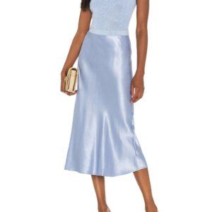 Rails - Berlin Midi Bias Cut Skirt (Zen Blue)
